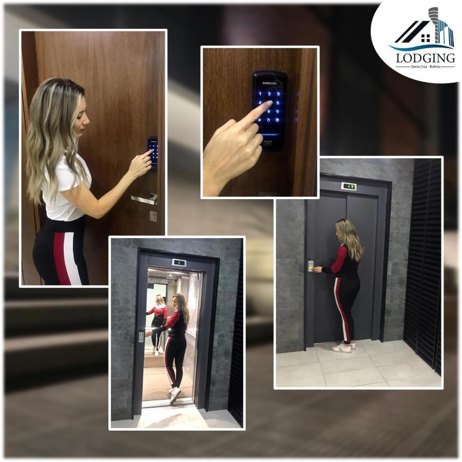 Apto Moderno Con Piscina De Borde Infinito Santa Cruz de La Sierra Eksteriør billede